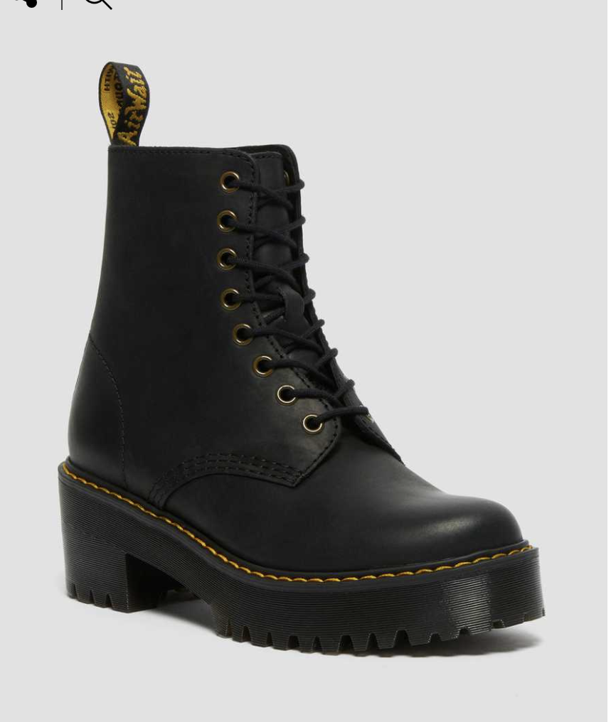 Dr Martens Shriver Hi Women's Wyoming Leather Healed Boots