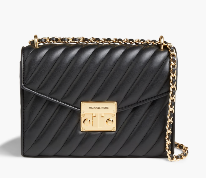 (Similar) Michael Kors Quilted Faux Leather Shoulder Bag