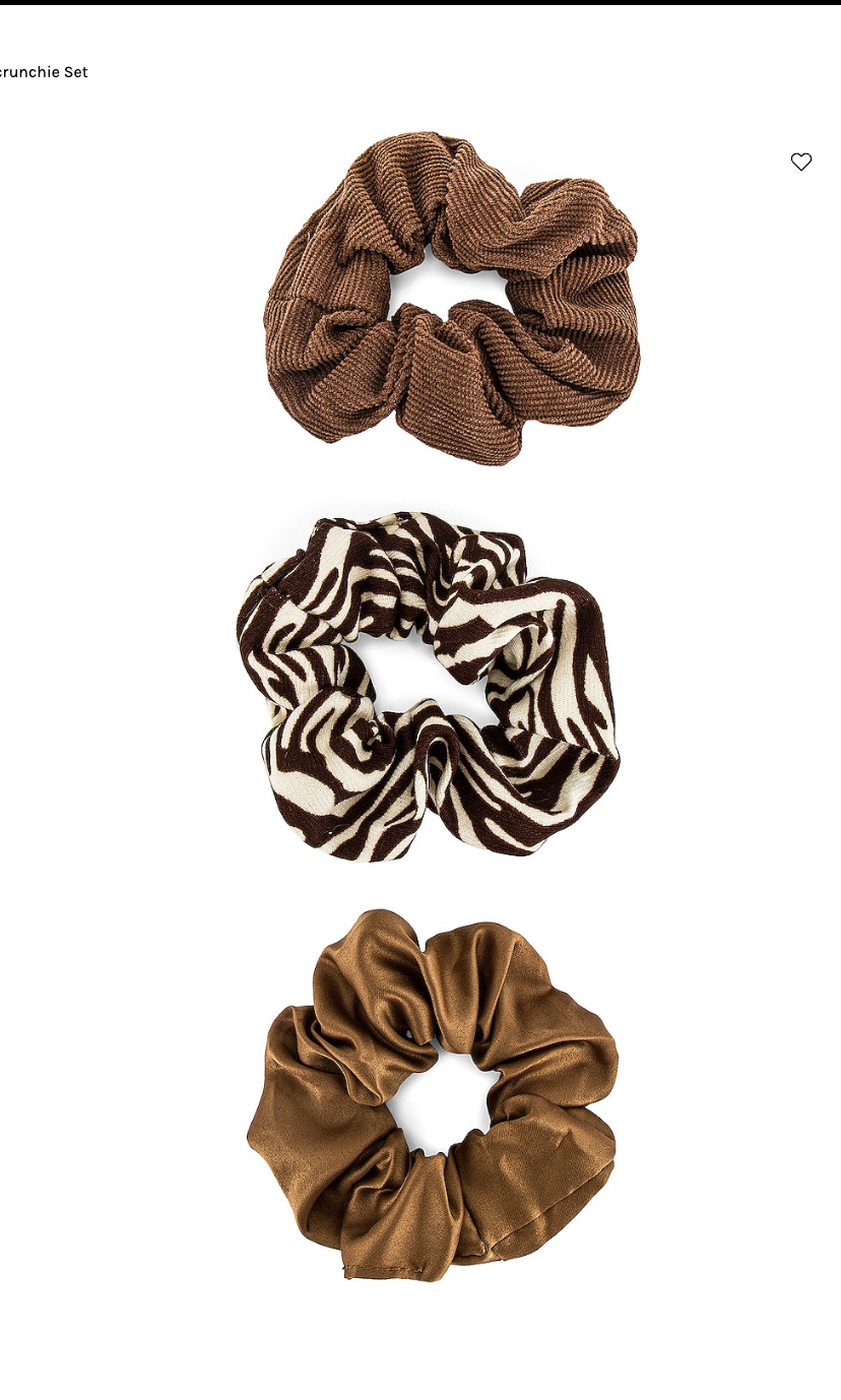Revolve Lovers and Friends Brenda Scrunchie Set