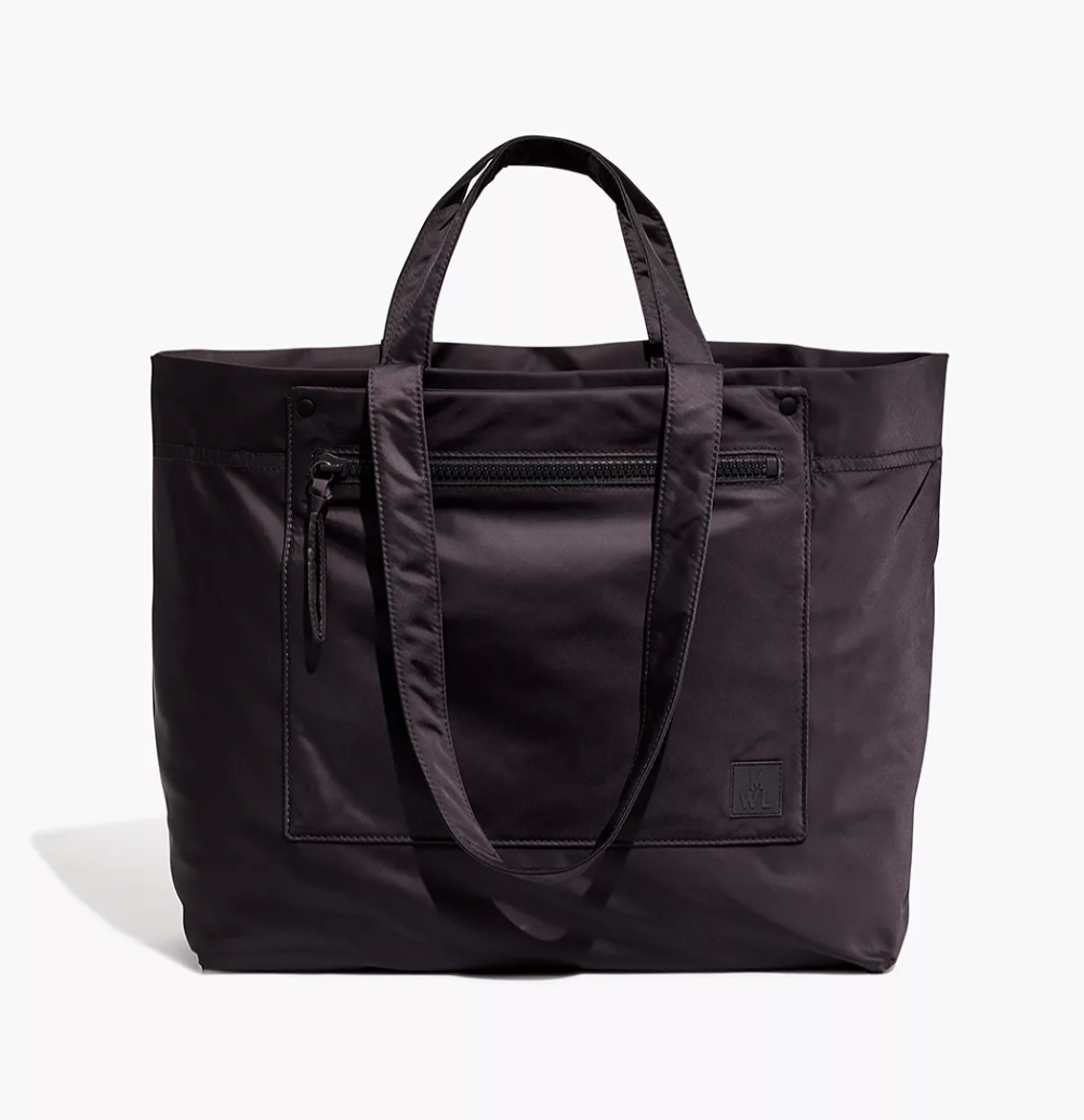 Madewell The (Re)sourced Tote Bag in Coal