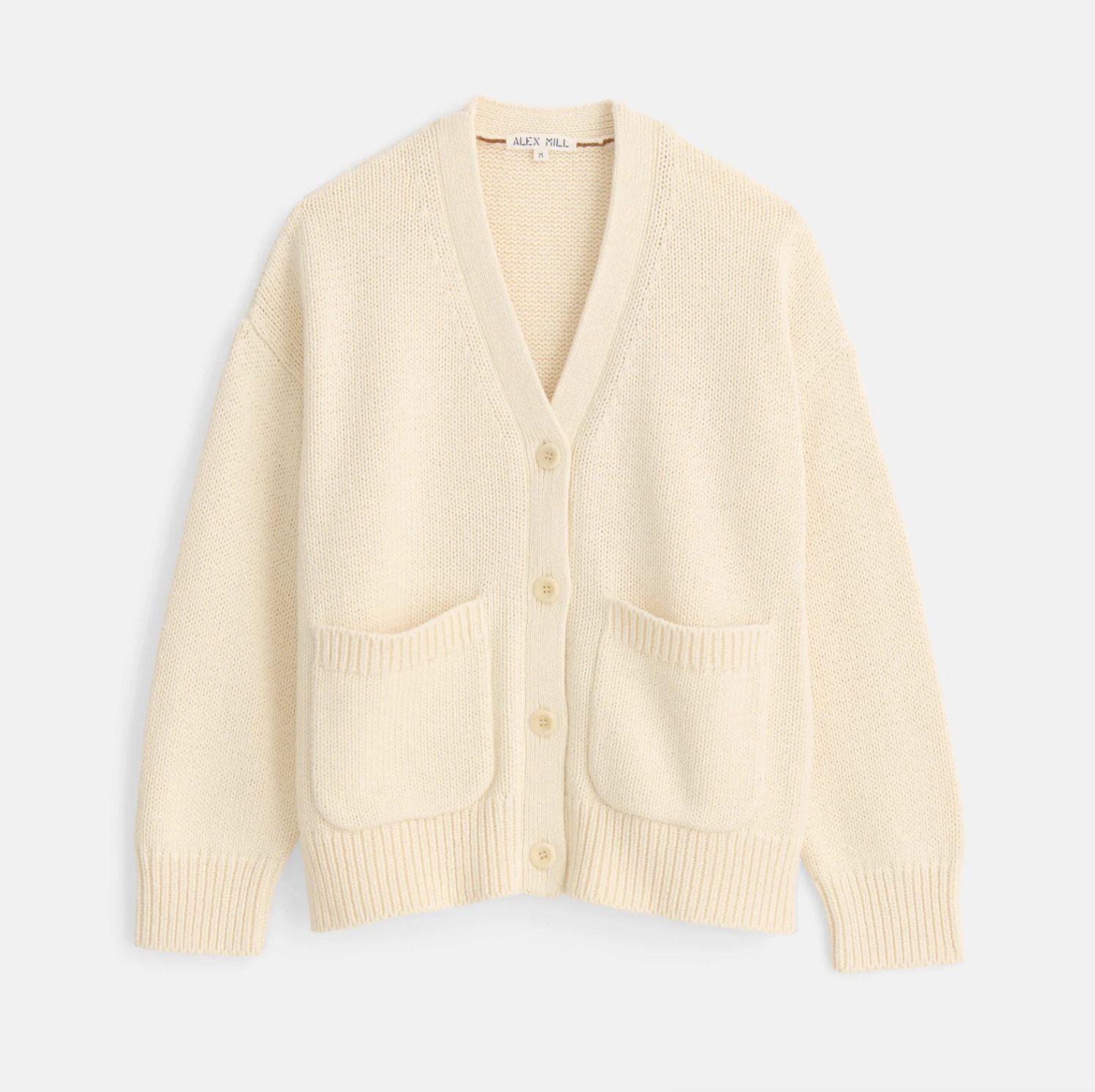 Alex Mill Emma Cardigan in Ivory 