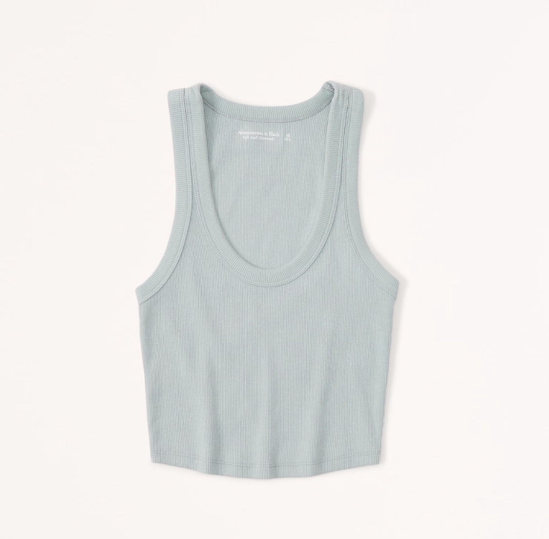 Abercrombie Essential Scoopneck Tank in Blue