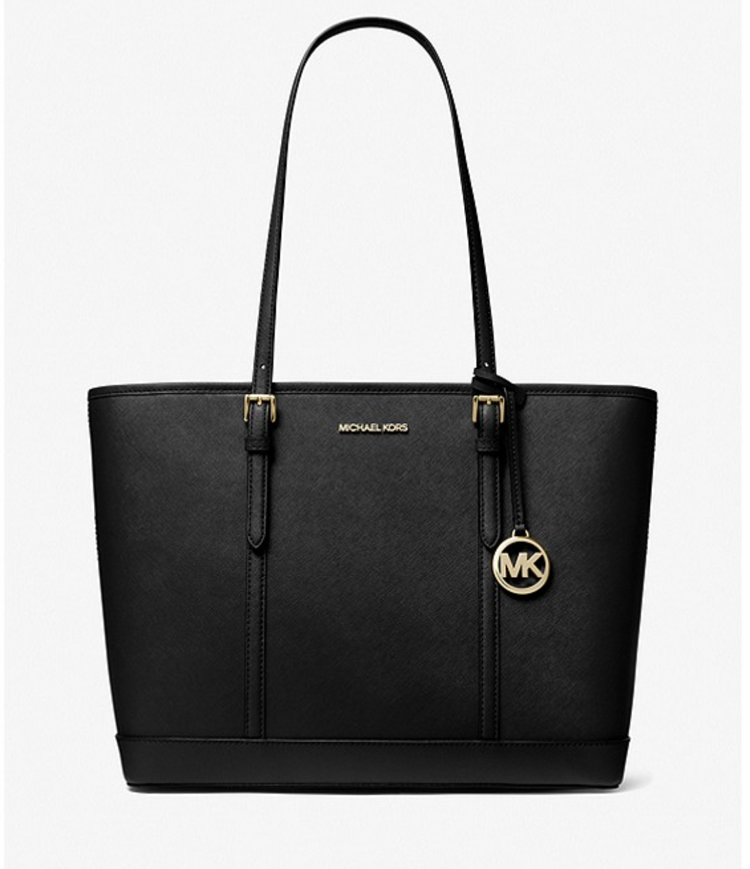 Micheal Kors Jet Set Travel Large Saffiano Leather in Black