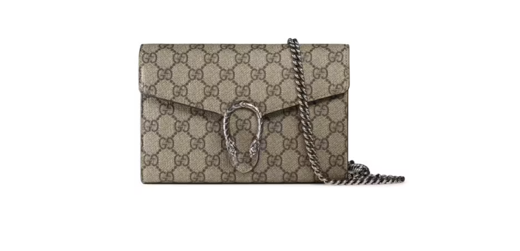 Gucci Dionysus GG Supreme Chain Wallet