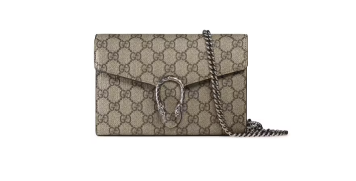 Gucci Dionysus GG Supreme Chain Wallet