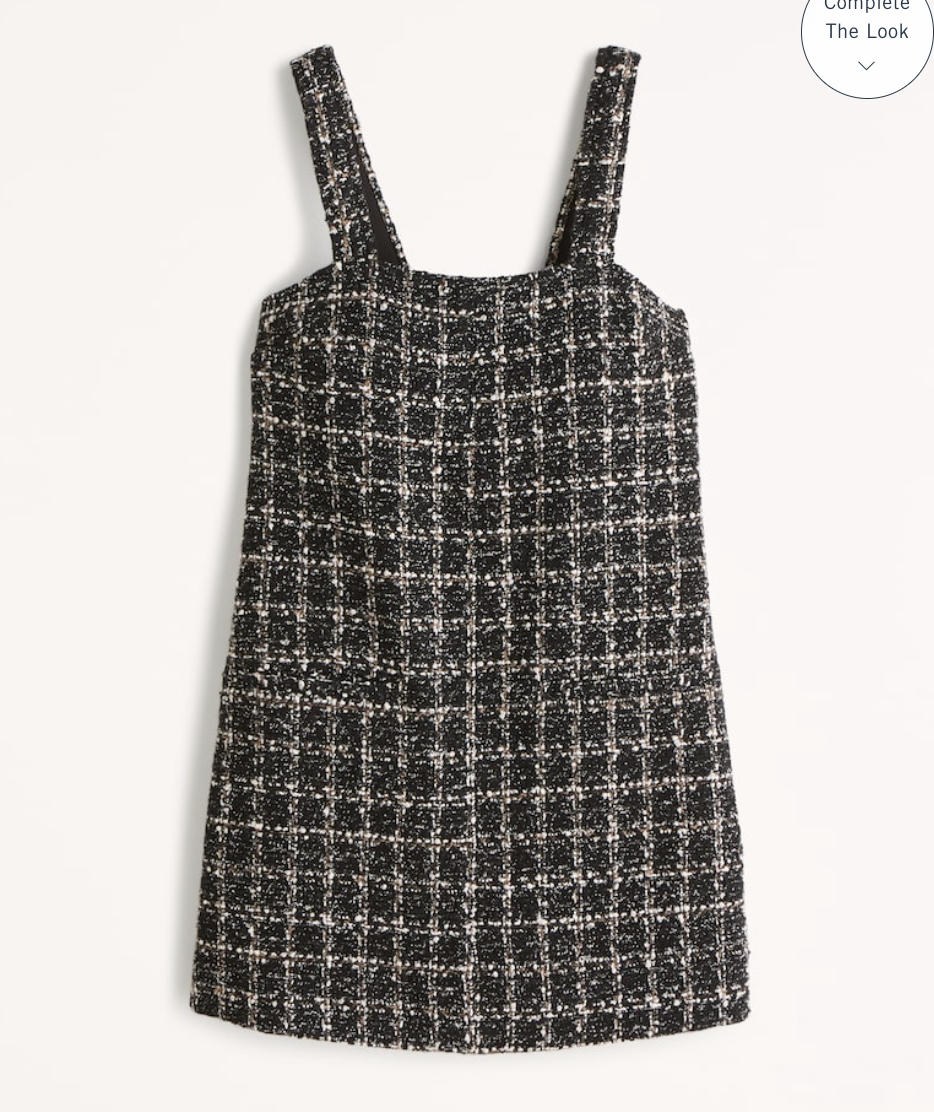 Abercrombie Tweed Shift Mini Dress