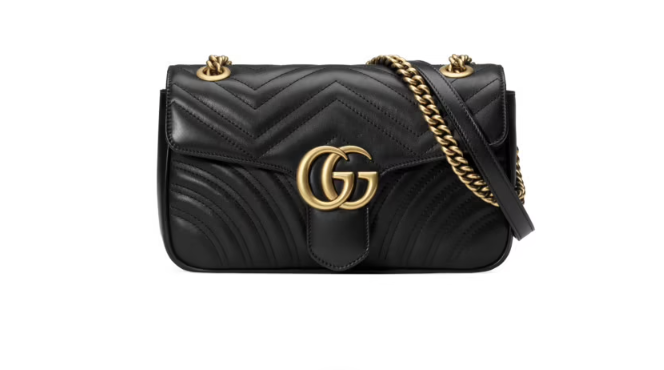 Gucci GG Marmont Small Matelasse Shoulder Bag