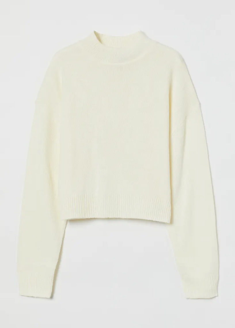 H&amp;M Sweater in White