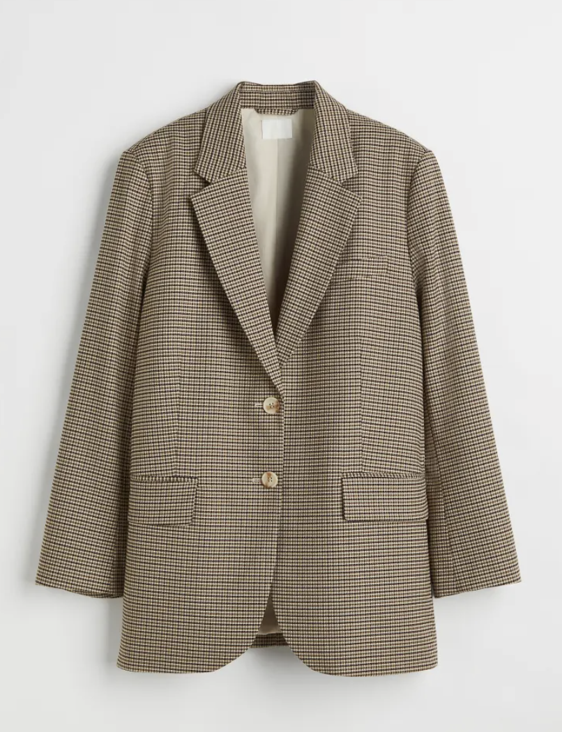 H&amp;M Oversized Single-breasted Jacket 