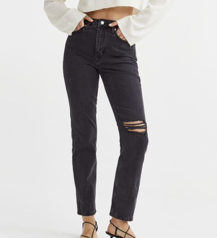 H&amp;M Vintage Straight High Jeans