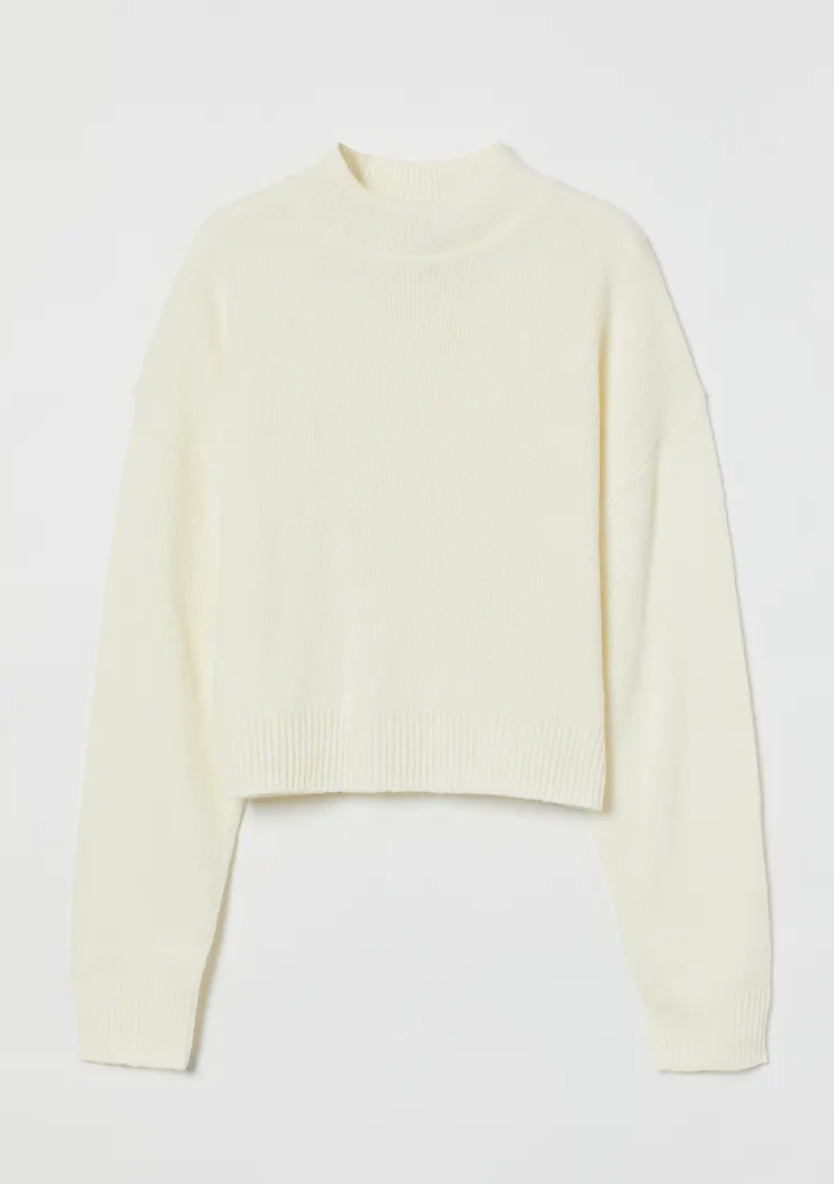 H&amp;M Sweater in White