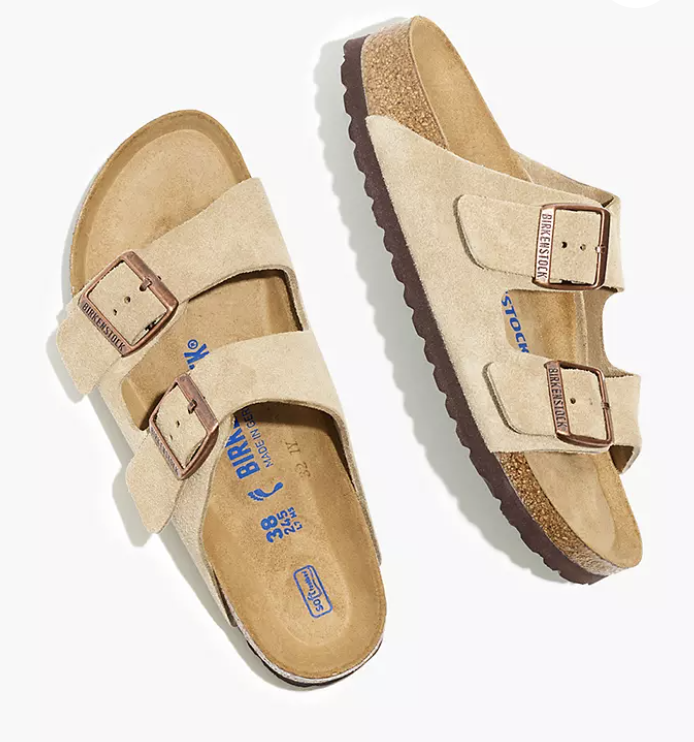 Birkenstock® Arizona Soft Footbed Sandals in Nubuck