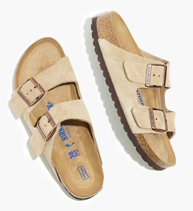 Birkenstock® Arizona Soft Footbed Sandals in Nubuck