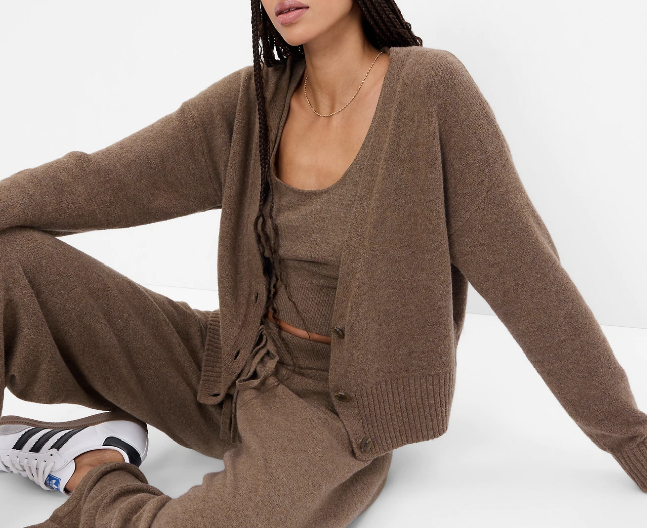 Gap Brown CashSoft Cardigan
