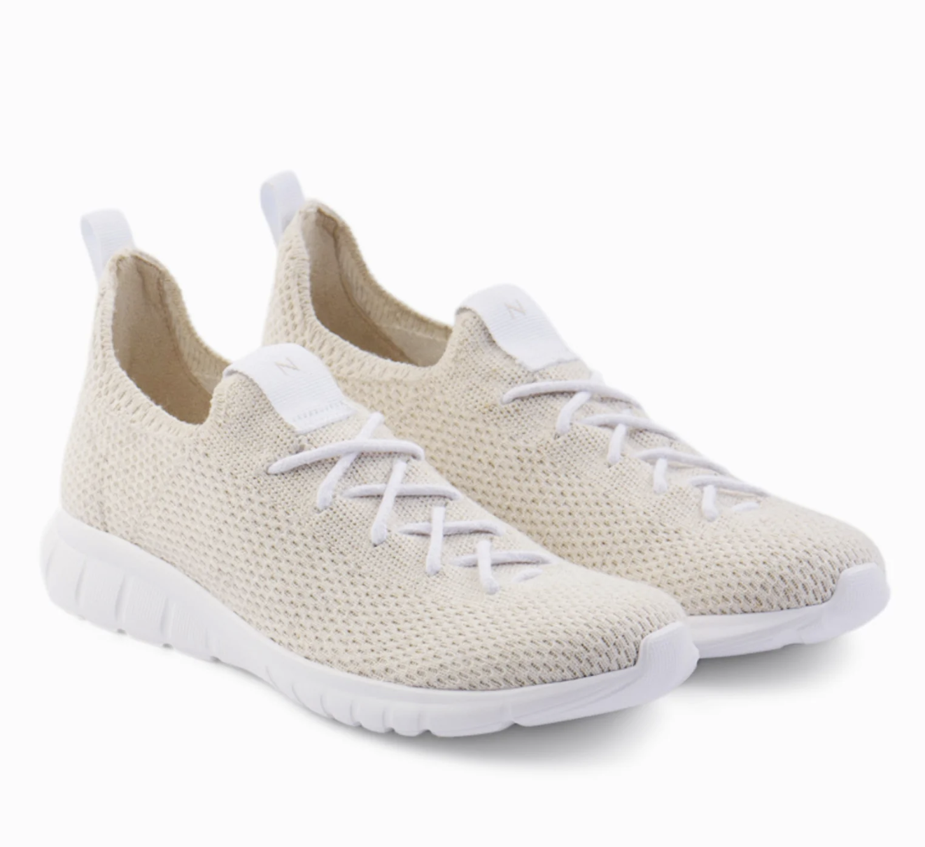 Nisolo Women's Altheisure Eco-Knit Sneaker Linen 