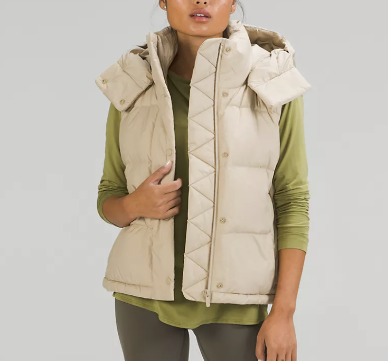 Lululemon Wunder Puff Cropped Vest