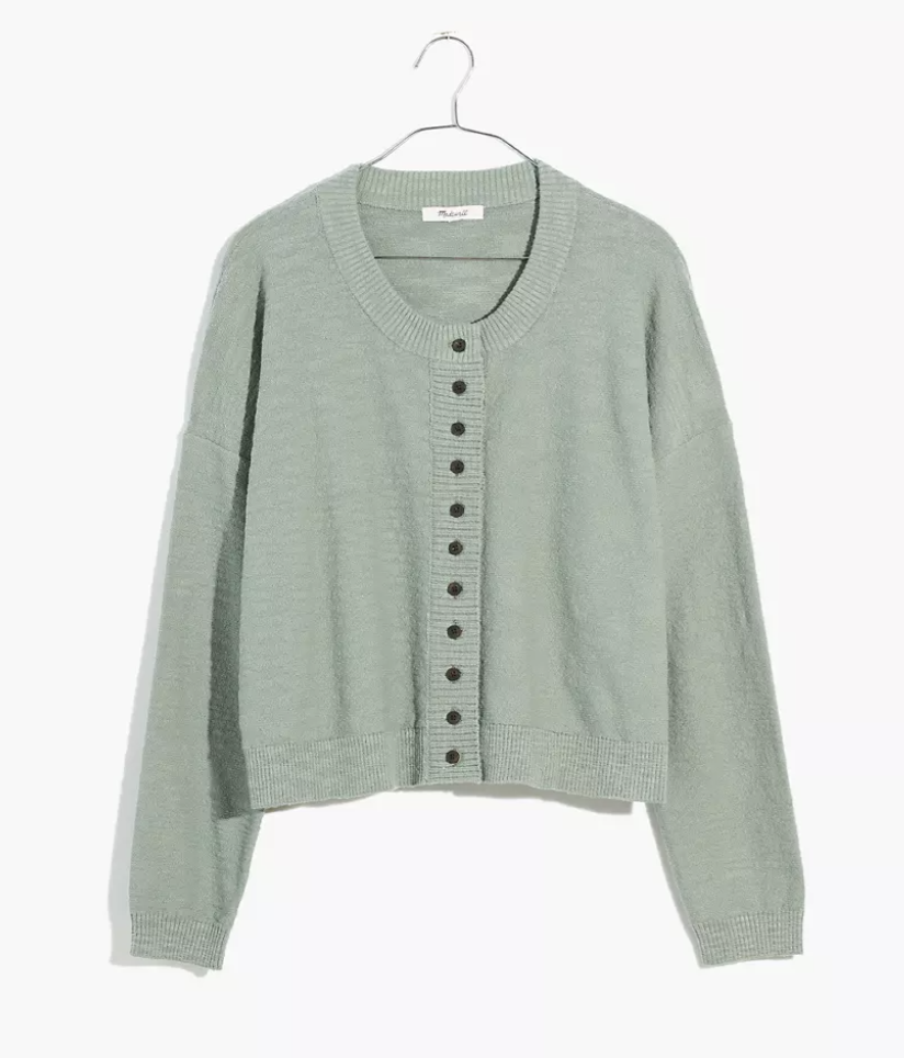 Madewell Brampton Crop Cardigan Sweater