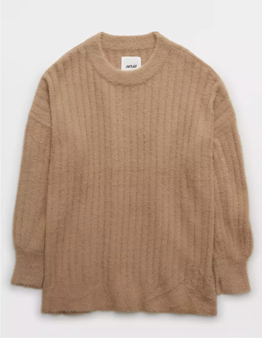 Aerie Buttercream Crew Sweater