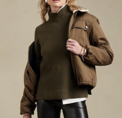 Banana Republic Chunky Ribbed Sweater
