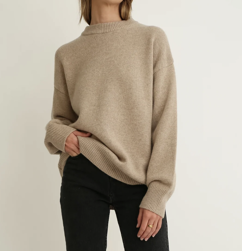  Almina Concept Oversized Wool/Cash Sweater