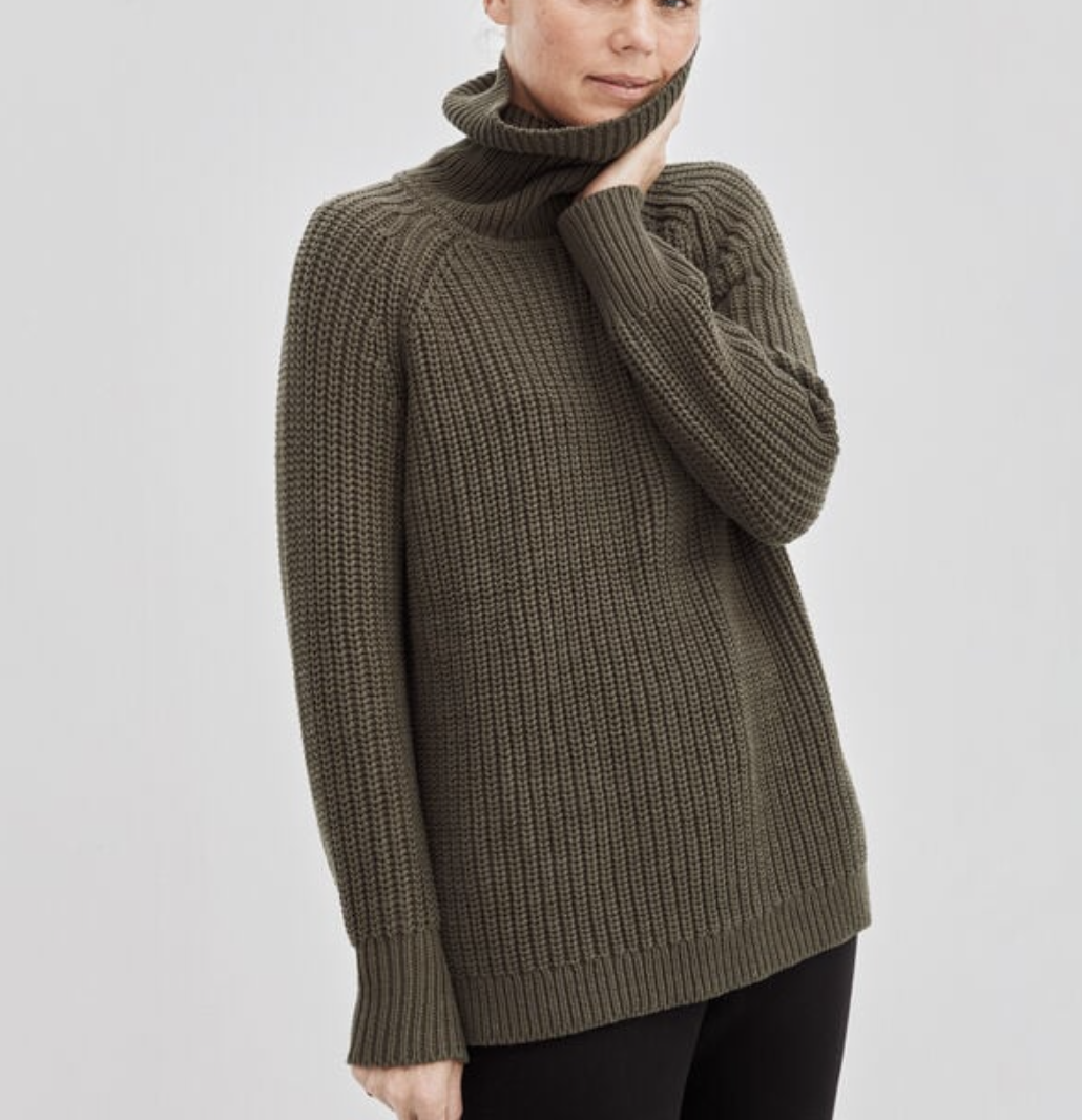 Haven Well Within Shaker Knit Funnel Neck