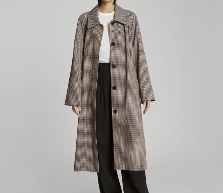 Everlane The Gathered Drape Trench