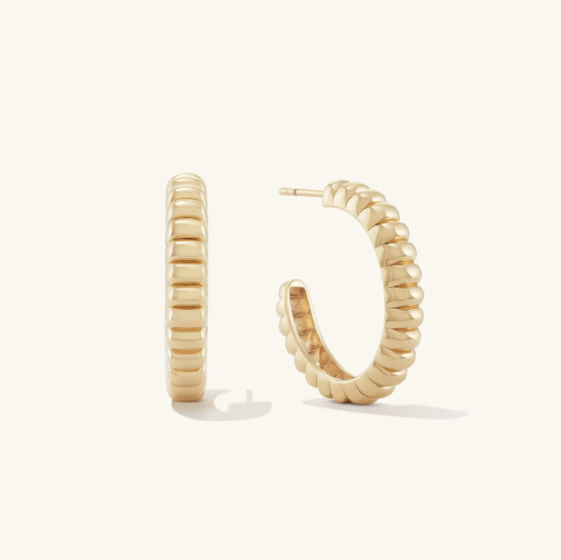 Large Charlotte Hoops