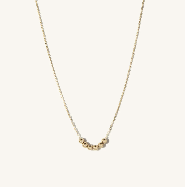 Bold Spheres Necklace