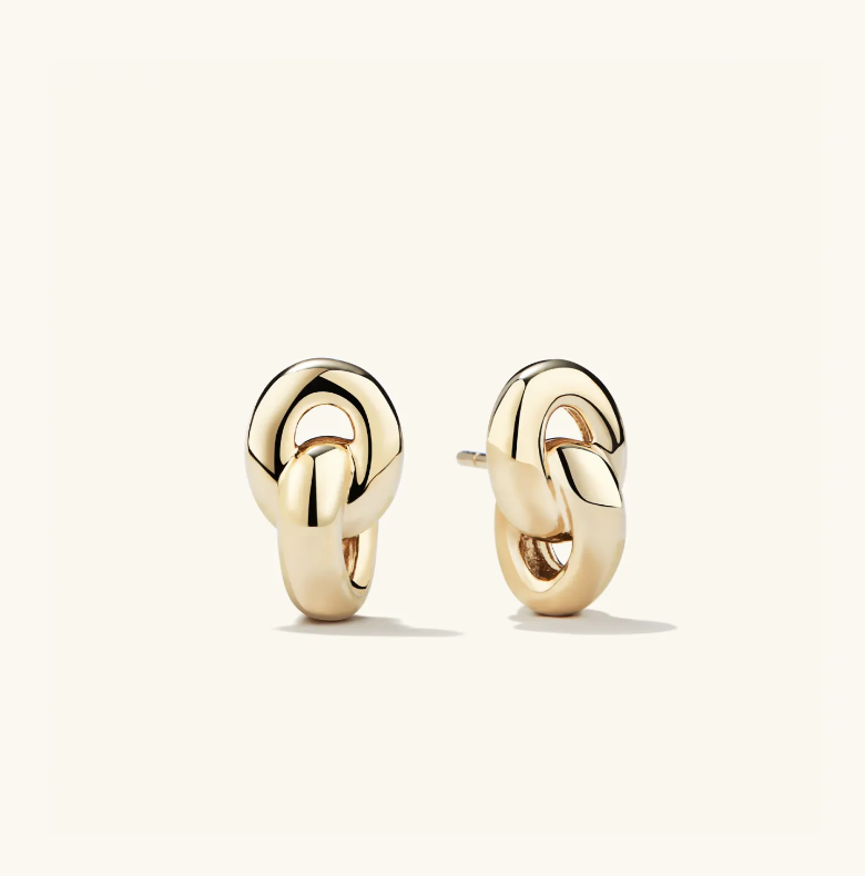 Linked Stud Earrings