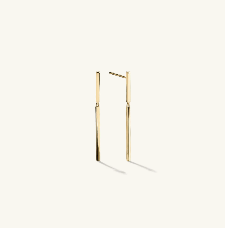 Beam Drop Earrings