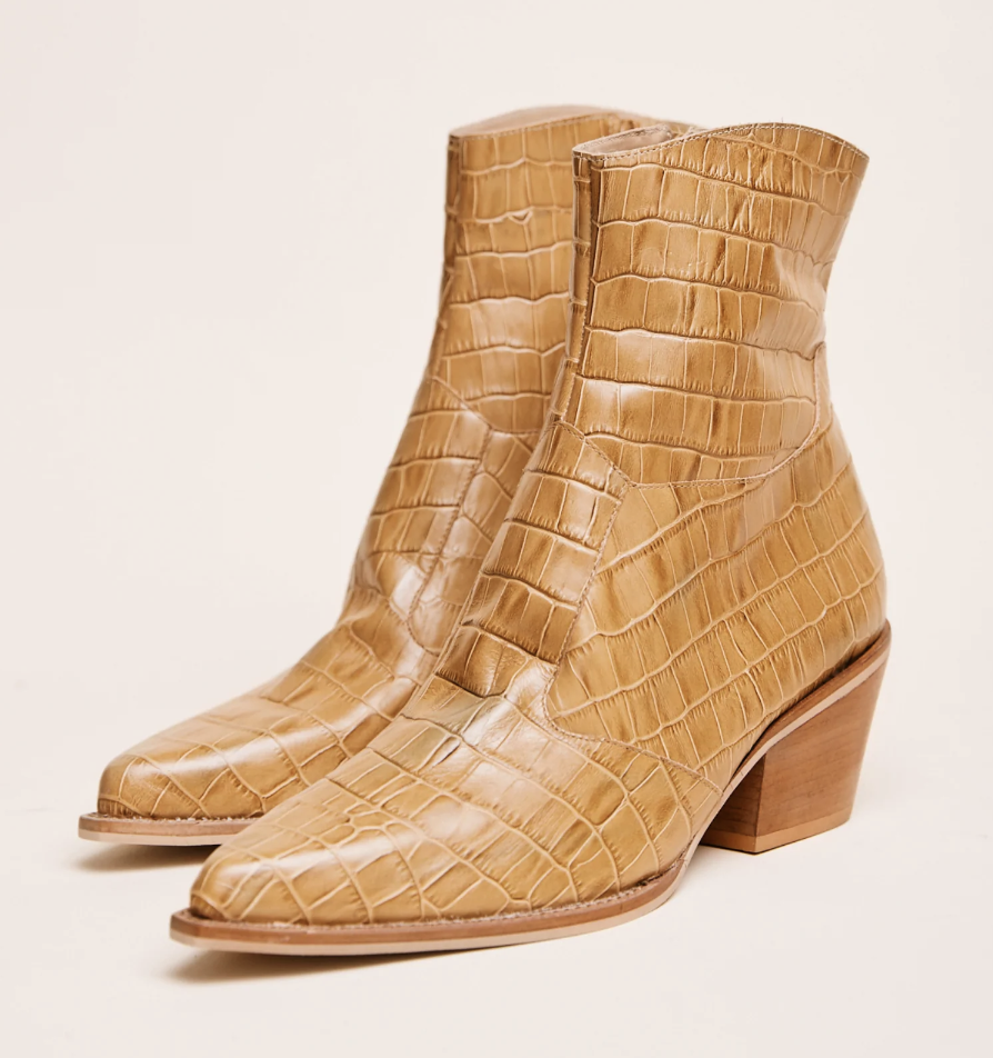 Able Lex Croc Embossed Boot