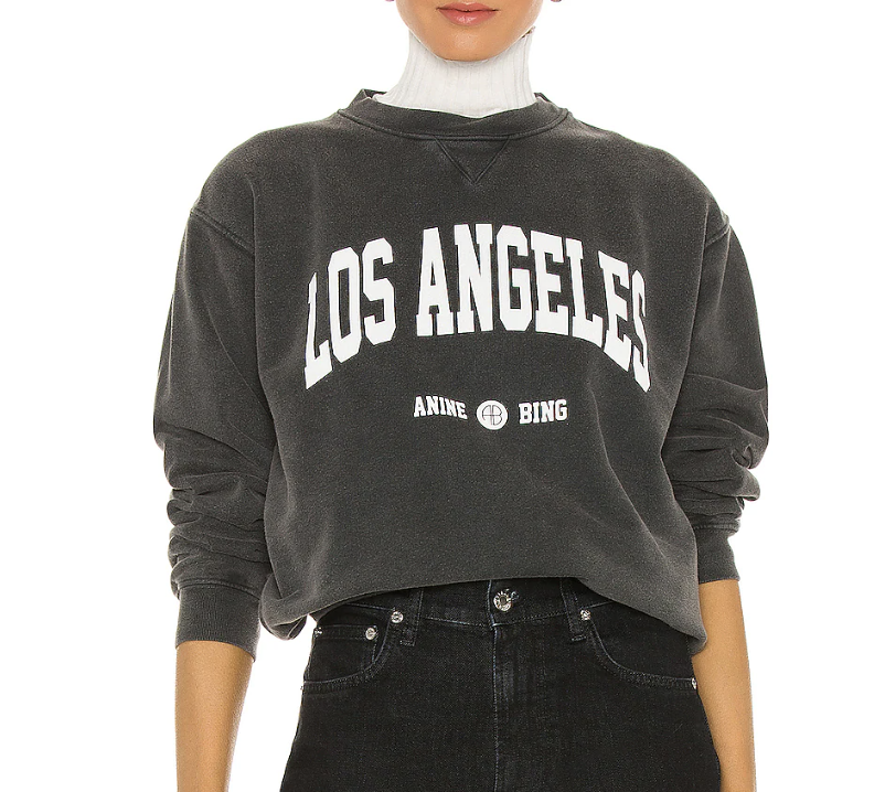 Revolve Anine Bing Ramona University Sweatshirt