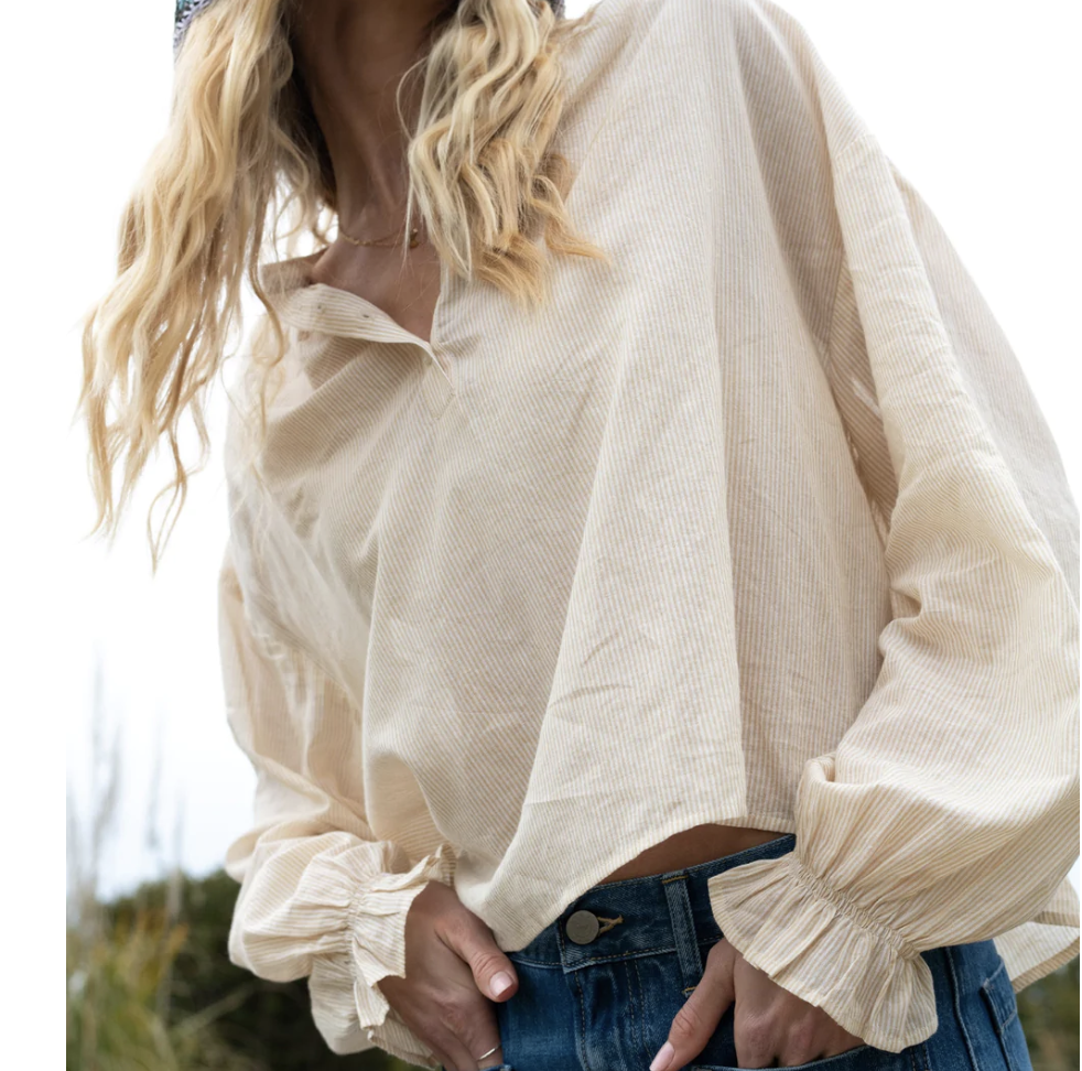 Able Jansen Popover Blouse 
