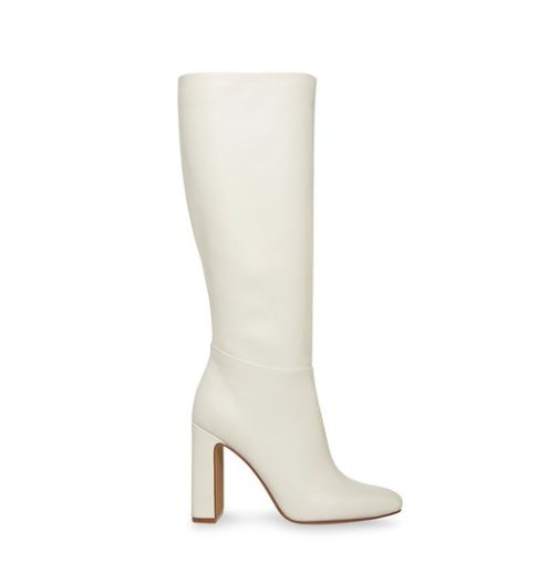 Steve Madden Ally White Leather