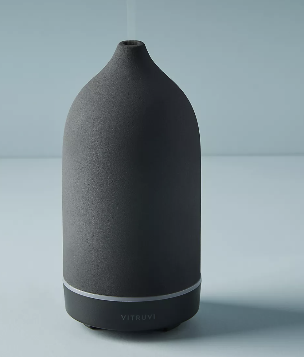 Vitruvi Black Stone Essential Oil Diffuser 