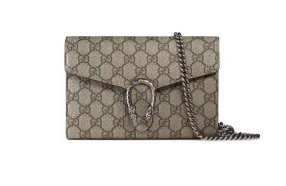 Gucci Dionysus GG Supreme Chain Wallet