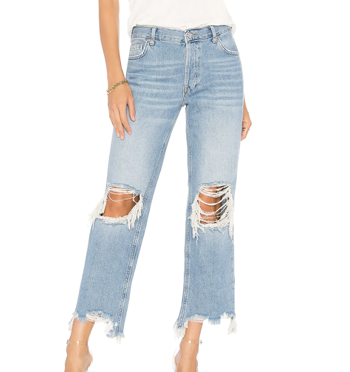 Free People x We The Free Maggie Straight Jean