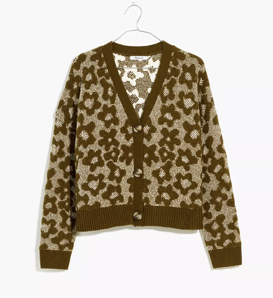 Madewell Leighton Cardigan Sweater (XXS) 