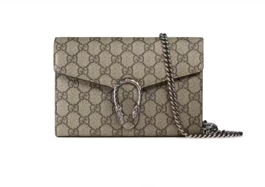 Gucci Dionysus GG Supreme Chain Wallet