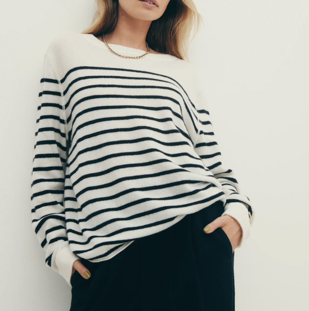 Reformation Cashmere Boyfriend Sweater