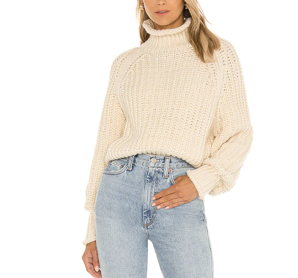 Revolve LBLC The Label Jules Sweater in Creme