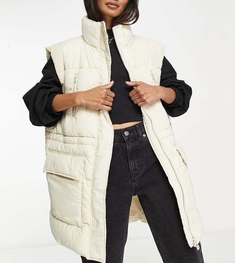 Topshop Puffer Vest