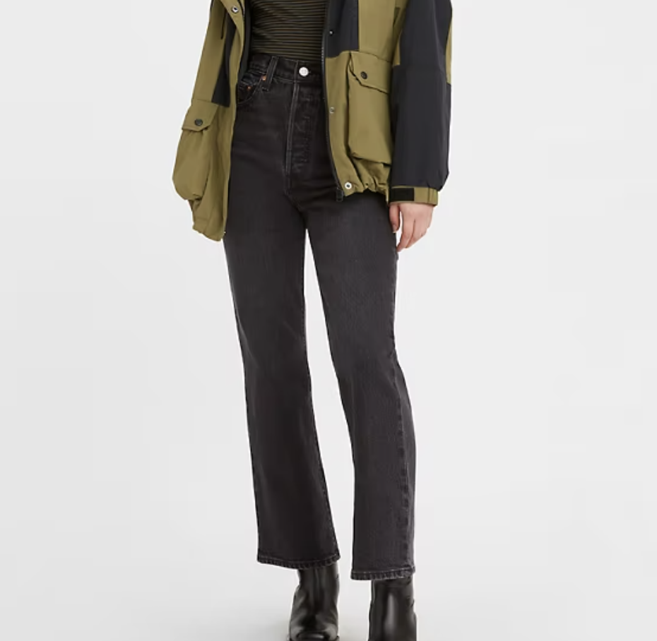 Levis Ribcage Cropped Bootcut Women's Jeans
