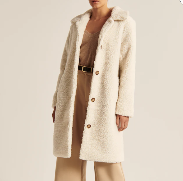 Abercrombie Sherpa Mod Coat