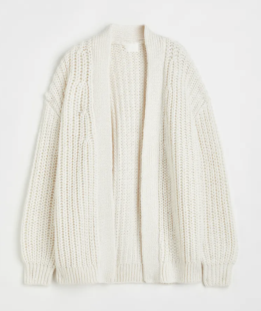 H&amp;M Rib-knit Cardigan