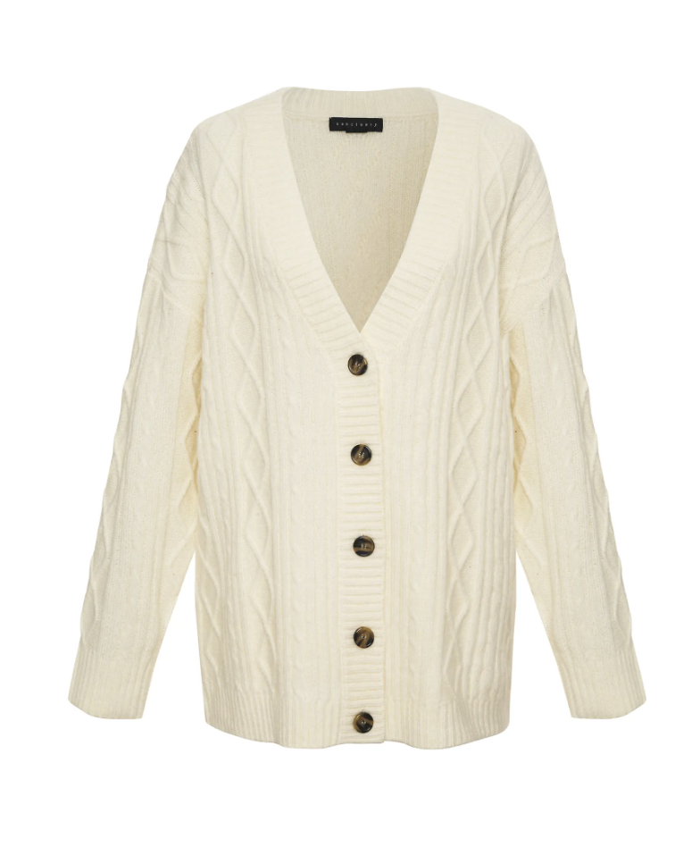 Nordstrom Sanctuary Cozy Cable Cardigan