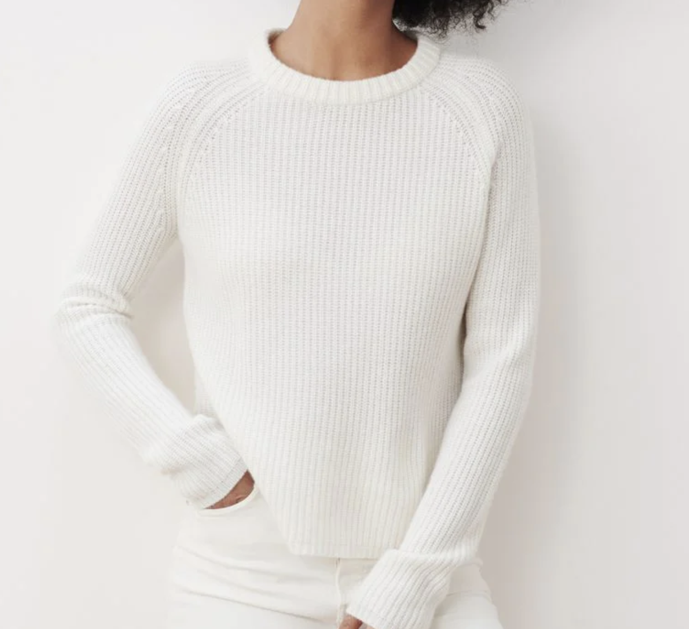 Jenni Kayne Cashmere Fisherman Sweater