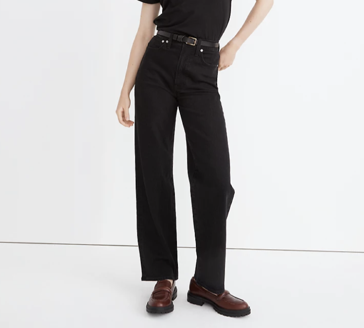 Madewell The Petite Perfect Vintage Wide-Leg in Belmere Wash
