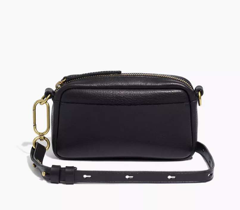 Madewell The Leather Carabiner Mini Crossbody Bag