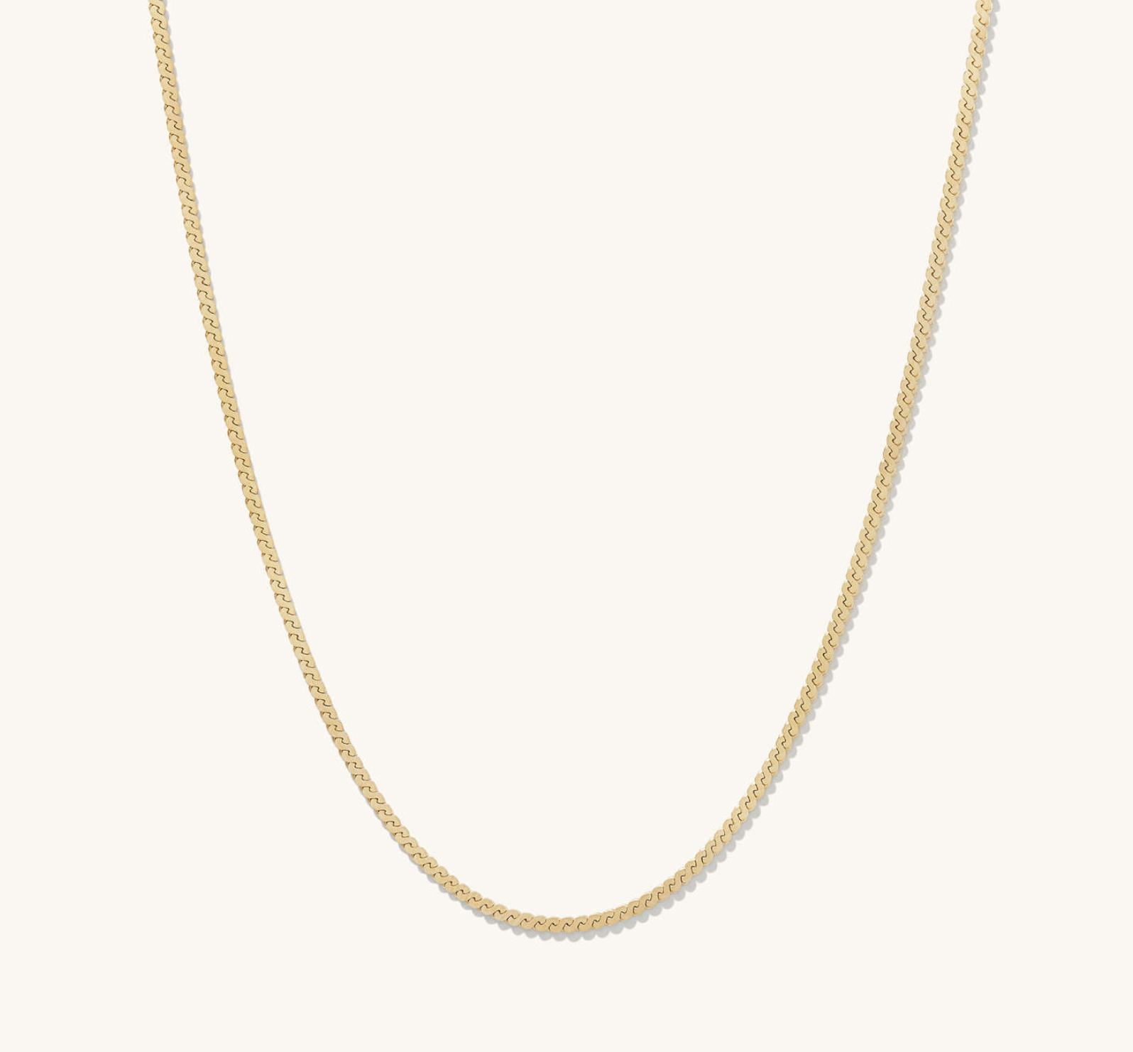 Serpentine Chain Necklace